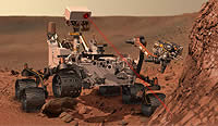 El nuevo robot de exploración Curiosity terminó su viaje de seis meses a Marte con un exitoso aterrizaje el día 6 de agosto de 2012